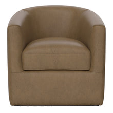 Oliver - Swivel Accent Chair - Mocha