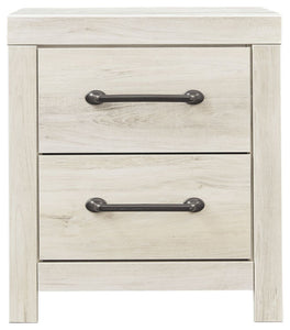 Cambeck - Whitewash - Two Drawer Night Stand