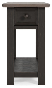 Tyler - Black / Gray - Chair Side End Table