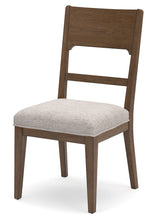 Cabalynn - Oatmeal / Light Brown - Dining Uph Side Chair (Set of 2)