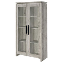 Alejo - 2-Door Tall Cabinet - Gray Driftwood