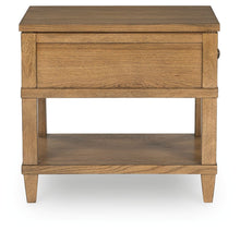 Sharlance - Light Brown - Rectangular End Table