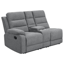 David - Upholstered Reclining Sectional Sofa - Smoke