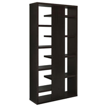 Altmark - 8-Shelf Open Bookcase - Cappuccino