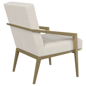 Kirra - Upholstered Metal Arm Accent Chair