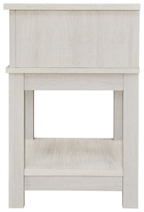 Dorrinson - White - One Drawer Night Stand