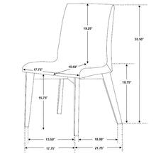 Redbridge - Upholstered Dining Side Chair (Set of 2) - Natural Walnut