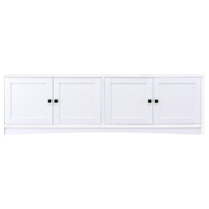 Laughlin - 3-piece Entertainment Center TV Stand - White