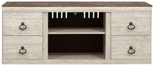 Willowton - TV Stand With Fireplace Option