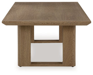 Serene Bay - Dark Brown - Rectangular Cocktail Table