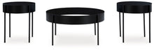 Ardoline - Black - Occasional Table Set (Set of 3)