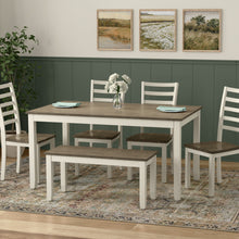 Wichita - 6 Piece Dining Set - Dark Brown