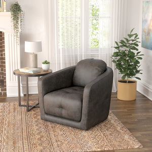 Blakely - Swivel Chair - Gray