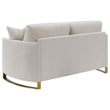 Corliss - Upholstered Arched Arm Sofa Set