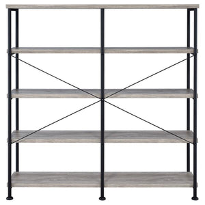 Analiese - 4-Shelf Double Bookshelf