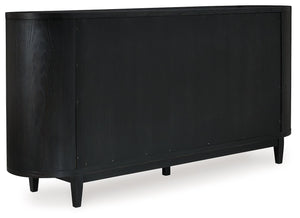 Rowanbeck - Black - Dining Room Server