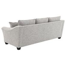 Tomkins - Boucle Upholstered Sofa - Light Gray