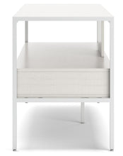 Deznee - White - Large TV Stand