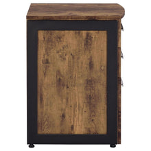 Estrella - 3-Drawer Home Office File Cabinet - Rustic Nutmeg