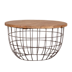 Akins - Nesting Caged Accent Tables - Light Brown