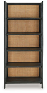 Abyard - Black / Natural - Bookcase