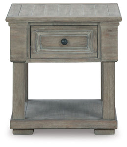 Moreshire - Bisque - Rectangular End Table