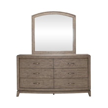 Avalon - Dresser & Mirror - Burnished Beige