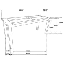 Coleman - Counter Height Table - Rustic Golden Brown