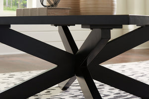 Joshyard - Black - Square Cocktail Table