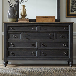 Americana Farmhouse - 9 Drawer Dresser