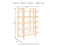 Starmore - Brown - Bookcase