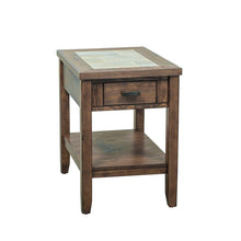 Mesa Valley - Chair Side Table - Dark Brown