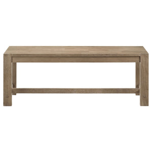 Scottsdale - Solid Wood Dining Bench - Brown Washed