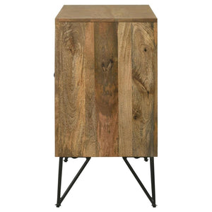 Eileen - 2 Door Wood Storage Accent Cabinet - Natural