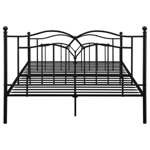 Klossen - Metal Queen Open Frame Bed - Black