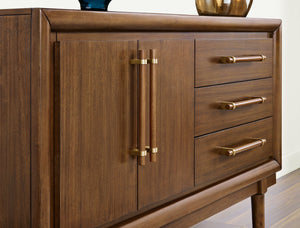 Lyncott - Brown - Dining Room Server