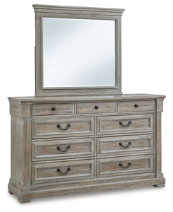 Moreshire - Bisque - Dresser, Mirror