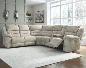 Family Den - Power Reclining Sectional