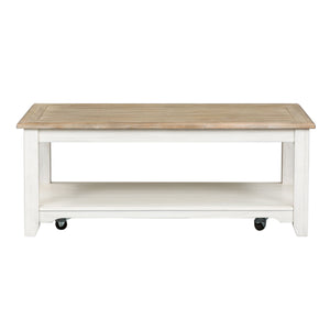 Summerville - 3 Piece Table Set (1 Cocktail 2 End Tables) - White