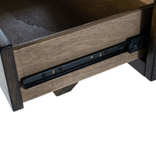 Lennox - Drawer End Table - Dark Brown