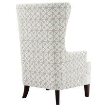 Pippin - Upholstered High Wingback Accent Chair - Latte