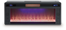 Entertainment Accessories - Black - Fireplace Insert