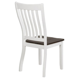 Kingman - Wood Dining Side Chair (Set of 2) - Distressed White