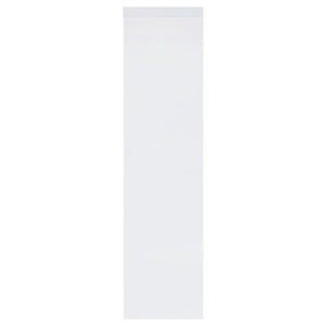 Jude - 3-Shelf Engineered Wood Media Tower - High Gloss White