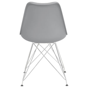 Juniper - Polypropylene Dining Side Chair (Set of 2) - Gray