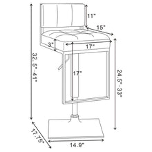 Alameda - Square Adjustable Bar Stool