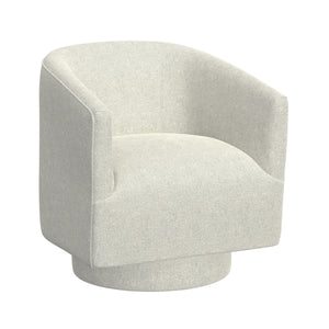 Brylee - Swivel Accent Chair - Lunar White