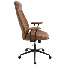 Ranger - Upholstered Adjustable Home Office Desk Chair - Brown