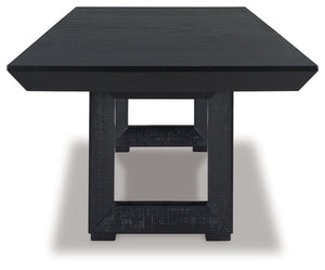 Londer - Black - Rectangular Dining Room Ext Table