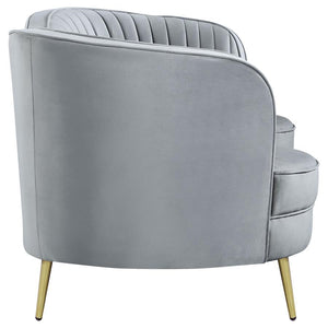 Sophia - Upholstered Channel Tufted Loveseat